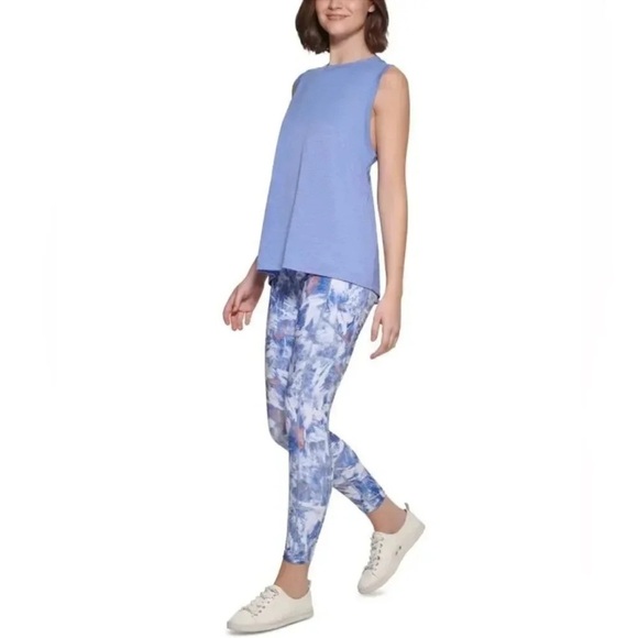 Calvin Klein Performance Women's Dropped-Armhole Tank Top - Picture 1 of 3